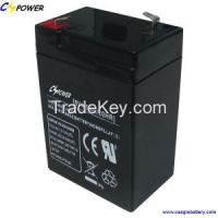 6v 4.5ah rechargeable lead acid battery for charger