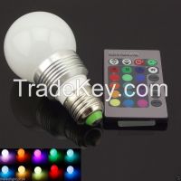 RGB 3w bulb