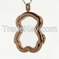 Cheap living memory lockets with floating charms