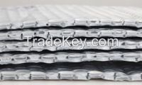 pure Aluminium double bubble Soundproof Shine Reflective Foil Aluminium Bubble Insulation