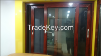 Aluminum sliding window