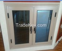 Aluminum casement window