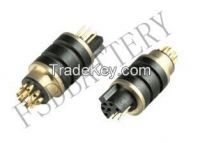 6Pin4hole4pin6hole Black Connector