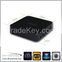 Latest smart internet on tv smart tv box xbmc android 4.4 kitkat quad core smart root access android smart tv box