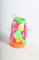 Triple Sand and Water Wheel Beach Toy