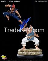 Street Fighter Gouken Vs Akuma Diorama