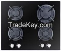 Gas Hob (60cm 4 Burners Tempered Glass Built-in Style) (Spring Best Seller)