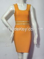 Woman bare back bandage dress wholesale bandage dress