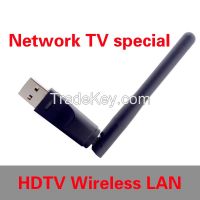 Mini 150M USB WiFI Wireless Network Networking Card LAN Adapter With Antenna Computer Accessories