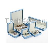 high end leather series of leather  jewelry box for custom make and wholesale