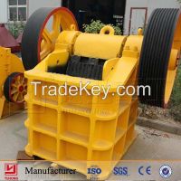 High efficiency PE250x400 jaw crusher price list