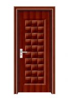 steel wooden door