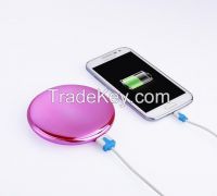 Hot Sale Mirror Power Bank 4400mAh Mirror Power Bank