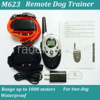 Rechargeable &amp; Waterproof remote dog traning device