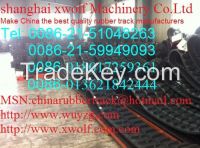 Excavator rubber sheet