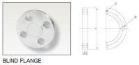 PIPE AND TUBE FITTING, RF FLANGE / BLIND FLANGE