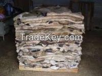 : wet salted nappa lamb/sheep skins