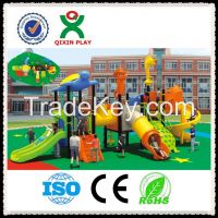 Outdoor playground type used kids commercial playground equipment for sale  (QX-051A)