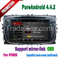 android 4.4 car dvd player for ford Mondeo Tourneo Transit S-max