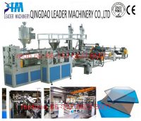 PMMA acrylic sheet/plex-glass plate extrusion line