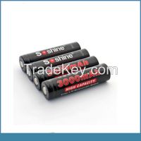 soshine wholesale batteries lithium ion battery cell 18650 3000mah 3.7v