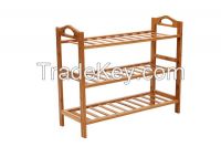 bamboo shoes rack with 3 tiers