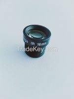 16mm m12 lens brand lens 1/2.5'' 3.0mega pixel F1.6 FIXED IRIS