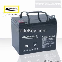 12V 33ah Deep Cycle Lead Acid Battery for UPS, Solar Power System