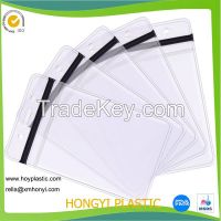 Clear PVC Badge Holder For Exhibition