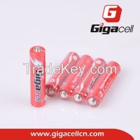 R03 battery Size AAA Super Heavy Duty zinc carbon battery