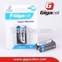 Super alkaline battery 6LR61 battery 9V battery