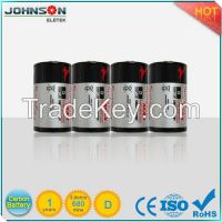 super safe discharge time more than 600 D zinc carbon battery R20