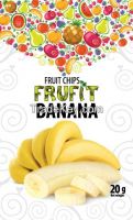   See larger image Fruit chips FruFit TM Banana 