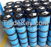 stainless steel wire rope, PVC or Nylon coated wire rope