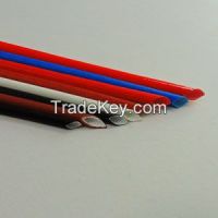 Fiberglass sleeve with silicone coating