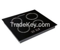 New Electric induction cooktop crystal glass cooker touch control