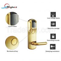 RF hotel card door locks with management software