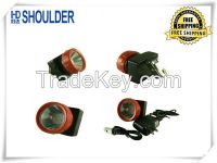 Free Shipping led headlight cree headlight 4800lux mining light Rechargeable