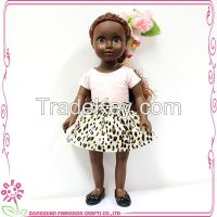 18 Inch beautiful big eyes girl doll,Fashion girl doll,black Plasitc doll