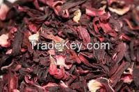 dreid hibiscus flowers ready 