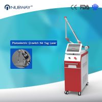 Electro-optics Dual wavelength 1064nm 532nm Skin Rejuvenation and Whitening Q- Switched Nd YAG Laser Machine