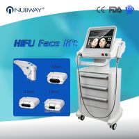 2016 newest design high quality ultrasonic wrinkle removal HIFU face lift machine