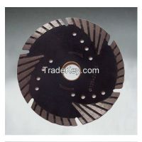 Protection teeth diamond saw blade