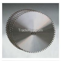 Diamond saw blade for granite blocking