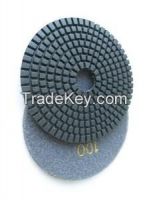 Wet polishing pads