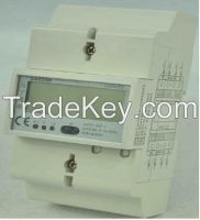 Three-Phase DIN-Rail Electricity Monitoring Energy Meter