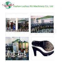 LZ-XC Polyurethane Shoe Sole Making Machinery pu foaming machine Polyurethane Injection Machine