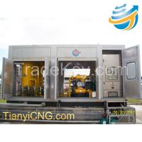 Gas Lift oil production compressor in oil field