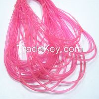 solid flexible transparent pvc rope