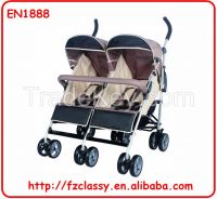 2015 new good twin baby stroller, baby stroller for twin